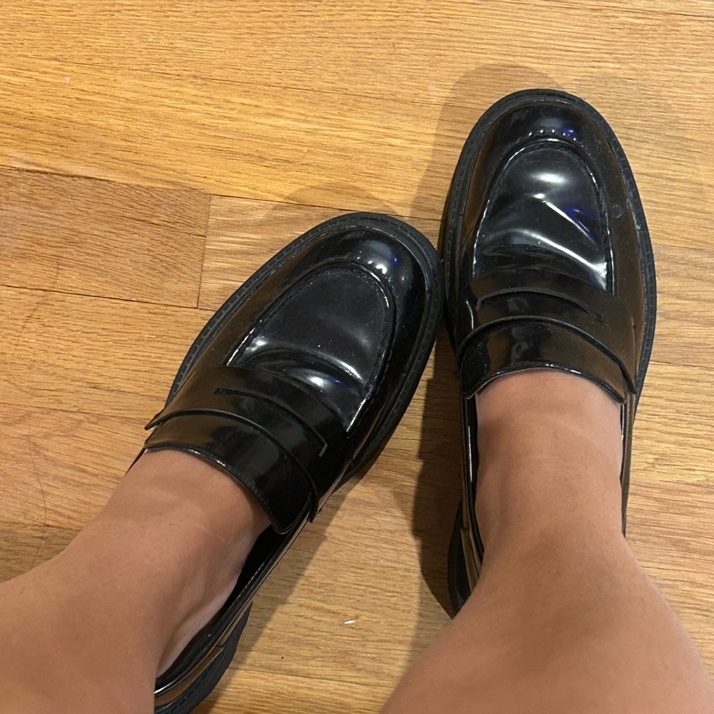 Classic Black Loafers